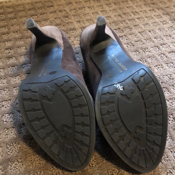 Suede brown booties - Picture 4 of 4